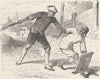 CHINA. Chinese punishment of flogging through the streets 1892 old print