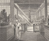 CHINA. The temple of five hundred Gods At Canton 1892 old antique print