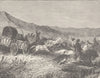 CHINA. Buriats escorting Mademoiselle Christiani 1892 old antique print