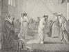TURKEY. Turkish ladies visiting 1892 old antique vintage print picture