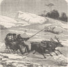 ARCTIC. Lapps 1892 old antique vintage print picture