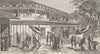 JAPAN. Private promenade in Sin-Yosiwara, Japan 1892 old antique print picture