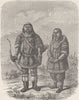 JAPAN. Asiatic Eskimo (Namollo)  1892 old antique vintage print picture