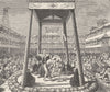 JAPAN. Japanese wrestlers 1892 old antique vintage print picture