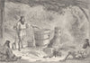ROMANIA. Wallachians distilling plum brandy 1893 old antique print picture