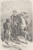BRONZE AGE. Warriors of the Bronze Age 1893 old antique vintage print picture