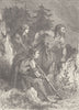 SCOTLAND. Caledonians 1893 old antique vintage print picture