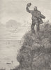 CORNWALL. Cornish Huer 1893 old antique vintage print picture
