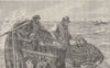 ARTISTS. Crabbers (After J. C. Hook, R. A. )  1893 old antique print picture