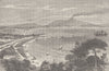 ITALY. The Bay of Naples 1893 old antique vintage print picture