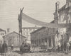 ITALY. Fish-market, Chioggia (Venice)  1893 old antique vintage print picture
