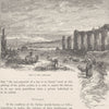 ITALY. View in the Campagna 1893 old antique vintage print picture