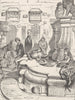 MALTA. At the fountain in the Piazza Santa Anna, Valetta 1893 old print