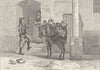 SPAIN. Milkman, Salamanca 1894 old antique vintage print picture