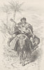 SPAIN. Peasant of Alcoy 1894 old antique vintage print picture