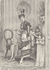 SPAIN. Lady of Seville 1894 old antique vintage print picture