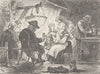 SWITZERLAND. Swiss peasant family 1894 old antique vintage print picture