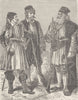 GREECE. Hellenic types; Arcadian; Mainote; Suliete 1894 old antique print