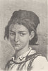 MONTENEGRO. Montenegrin boy of Niegus 1894 old antique vintage print picture