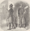 POLAND. Polish watchmen 1894 old antique vintage print picture