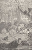 ELEPHANTS. Haunt of African elephant 1894 old antique vintage print picture