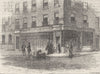 FLEET STREET. Waithman's shop. London c1880 old antique vintage print picture