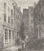 FLEET STREET. Wine office Court and the 
