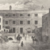 OLD JEWRY. Sir R. Clayton’s House, Garden Front c1880 antique print
