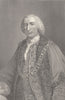 CITY OF LONDON. Alderman Beckford c1880 old antique vintage print picture