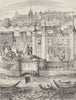 THE TOWER OF LONDON. Captivity of the Duke of Orleans in the Tower c1880 print