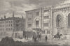 CITY OF LONDON. The old Post Office in Lombard Street, about 1800 c1880 print