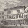 CLERKENWELL. The Fortune Theatre/Playhouse. London c1880 old antique print