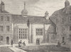 THE HOLBORN INNS OF COURT AND CHANCERY. Staple Inn. London c1880 old print