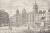 TRAFALGAR SQUARE. Northumberland House (from the view by Canaletti) c1880