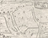 LEICESTER SQUARE. The site of Leicester Square (from Aggas' map). London c1880