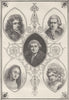 ST.GILES'S-IN-THE-FIELDS PARISH. Drury Lane Celebrities. London c1880 print