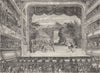 COVENT GARDEN THEATRE. Interior of Covent Garden Theatre in 1804. London c1880