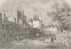 THE METROPOLITAN POLICE. Scotland Yard, about 1720. London c1880 old print