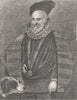 WHITEHALL. Sir Henry Lee, of Ditchley (from a portrait by Basire). London c1880