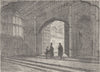 WESTMINSTER ABBEY. Interior of King Henry VII.’s chapel. London c1880 print