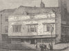 WESTMINSTER. Old Houses in Tothill Street. London c1880 antique print