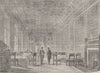 ROYAL PALACE OF WESTMINSTER. Dining room of the House of Lords. London c1880