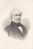 PHILANTHROPISTS. George Peabody. London c1880 old antique print picture