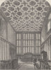 ST.JAMES'S PALACE. Chapel Royal, St.James's. London c1880 old antique print