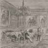 ST.JAMES'S PALACE. Council chamber, St.James's Palace, 1840. London c1880