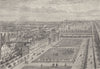 ST.JAMES'S PALACE. View of the palace before the great fire of London c1880