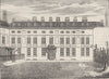 ST.JAMES'S PALACE. Cleveland House, in 1799. London c1880 old antique print