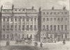 PICCADILLY. Hamilton Place in 1802. London c1880 old antique print picture