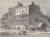 PICCADILLY. Gloucester House. London c1880 old antique vintage print picture