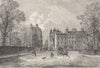 MAYFAIR. Berkeley Square. London c1880 old antique vintage print picture